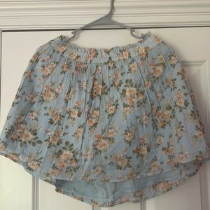 American Eagle skirt blue and pink NWT (new with tags)